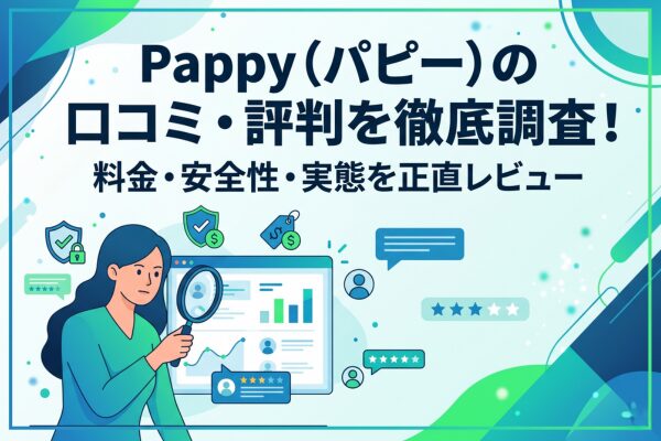 Pappy(パピー)の口コミ・評判を徹底調査!料金・安全性・実態を正直レビュー