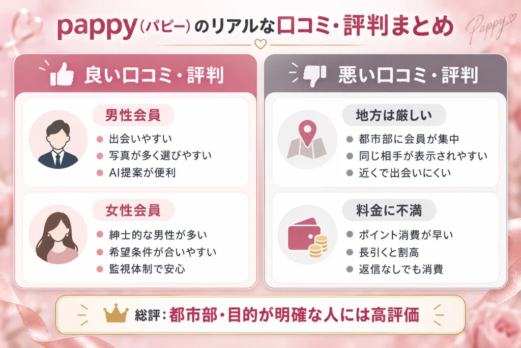 pappy(パピー)のリアルな口コミ・評判まとめ